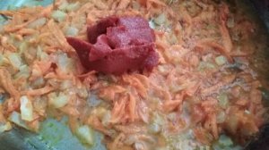 Капустняк из свежей капусты с курицей и пшеном