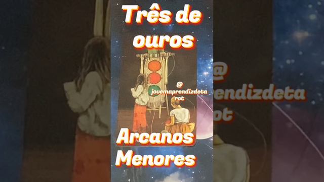 Conheça a carta "Três de Ouros"e seus significados nas diversas áreas da vida. #tresdeouros #tarot