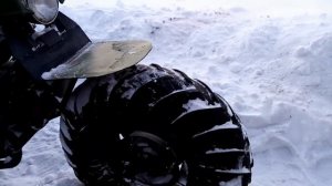 Трёхколёсный болотоход
