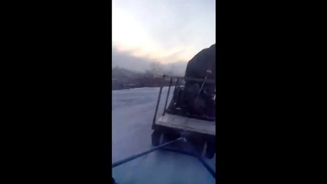 самодельный мотобуксировщик толкач смотреть онлайн