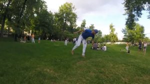 Acro capoeira - Gorky Park 29.05.2016 CDO Moscow Capoeira Cangaço