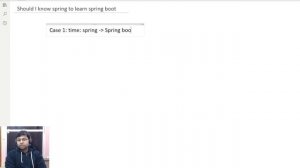 ?Should I learn spring before spring boot ? Hindi