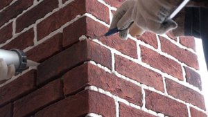 Затирка швов клинкерной плитки, используется Ceresit CE 40