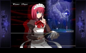 MELTY BLOOD Actress Again Current Code.Hisui vs Arima Miyako [ヒスイVS有間 都古]