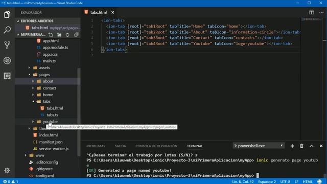 IONIC CURSO 5️⃣ Agregando nuevas páginas - Crea APP móviles смотреть онлайн