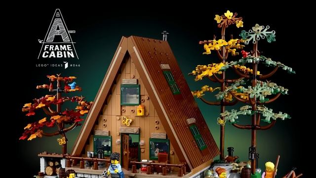 Уютный домик из серии LEGO Ideas – набор ЛЕГО 21338 смотреть онлайн