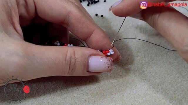 Простой браслет из бисера/friendship bracelets/ Бисероплетение/Мастер класс/Natali Amapola