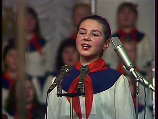 Крылатые качели -- Большой детский хор - 1987