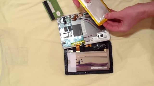 Как заменить аккумулятор китайского планшета. смотреть онлайн