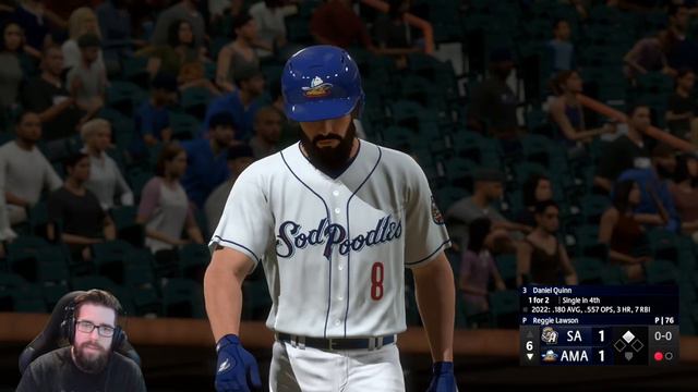 MLB The Show 22 - Road To The Show - Part 1 - "Player Creation, AA Minors" смотреть онлайн