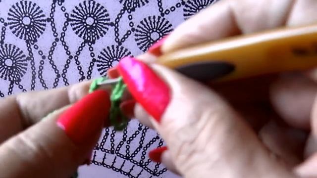 Узор для воротника, шали. Вязание воротника крючком.