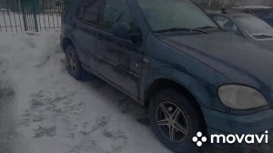 Мерседес ML 320 W163. Поставил 2Din магнитолу. Продаю НИВУ.