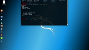 PDF-Parser Kali Linux