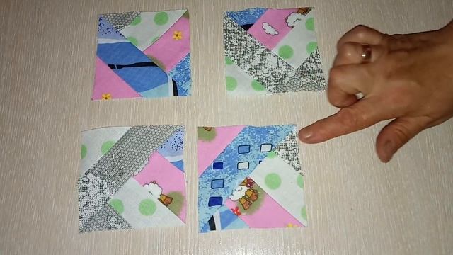 Шьем прихватки из маленьких лоскутков ткани в технике пэчворк