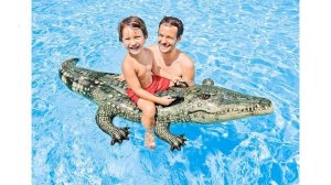 Надувная игрушка-наездник Настоящий аллигатор 170х86см (Intex) обзор 57551