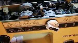 Как закрепить правильно ручку переключения программы на Veritas 8014/43"