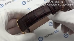 Обзор. Швейцарские наручные часы Frederique Constant FC-220V5S5