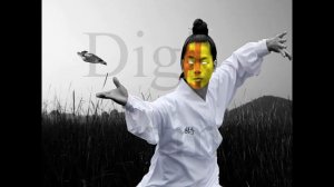 Digital art, photoshop, before & after 11 Wushu series, China Backstage 2010