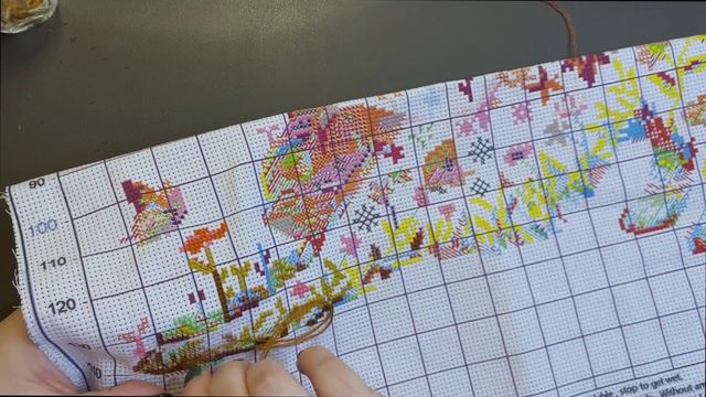 The Bookish Stitcher: Sit  Stitch 10: Petunia