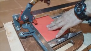 Плиткорез из штангенциркуля своими руками. Manual tiles cutter"Grand piano 450"