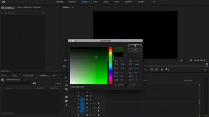 Как Изменить Цвет Заднего Фона в Adobe Premiere Pro?