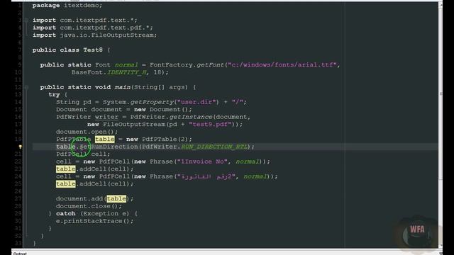 Using Arabic in iText تطبيق العربي في смотреть онлайн