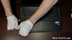 Asus R512, R512C, R512M disassembly and battery replace, как разобрать и поменять батарею ноутбука