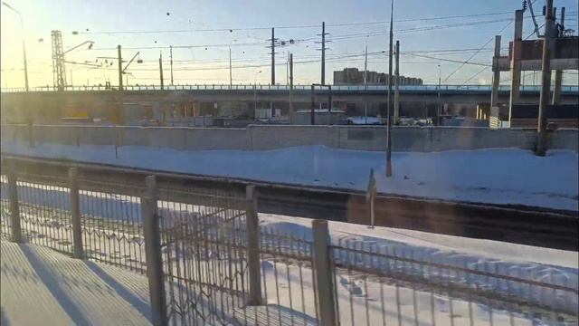 Поездка на ЭП2Д от Печатников до Царицыно смотреть онлайн