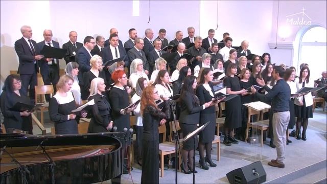 2022 11 13 Общий Хор церкви Дом молитвы, Вильнюс Боже, нет Тебя дороже смотреть онлайн