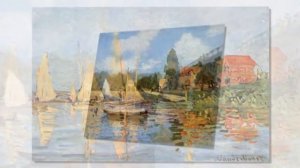 Художник Клод Моне, музыкаAstgor Piazzolla,Frescobaldi