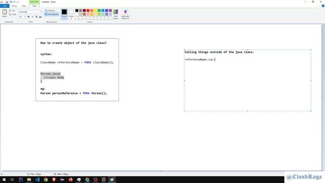 9. Creating Java Object & Calling variables outside of the java class