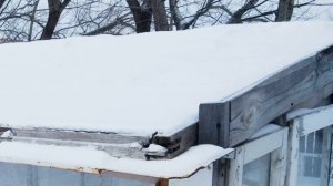 Каркасная теплица из старых рам и снеговая нагрузка. Доработки