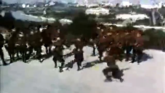 Танец военного ансамбля ВОВ