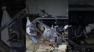 Мини снегоход. Гусеничный снегокат ,, Двигателем Lifan 15 лс" с Вариатором Как все начиналось .