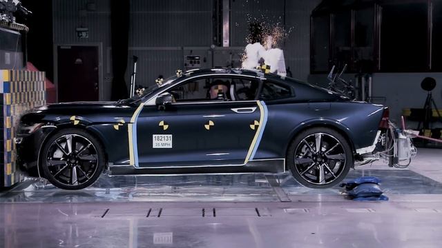 Polestar 1 - The verification prototype crash test | Polestar смотреть онлайн