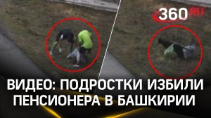 Видео: подростки жестоко избили пенсионера и отобрали телефон