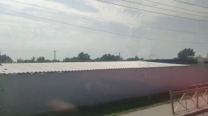 Город Зверево Ростовской области, едем через весь город