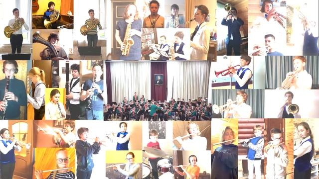 Дунаевский Моя Москва Сводный оркестр ДМШ имени М И Табакова смотреть онлайн