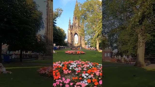 Scott Monument in Edinburgh.