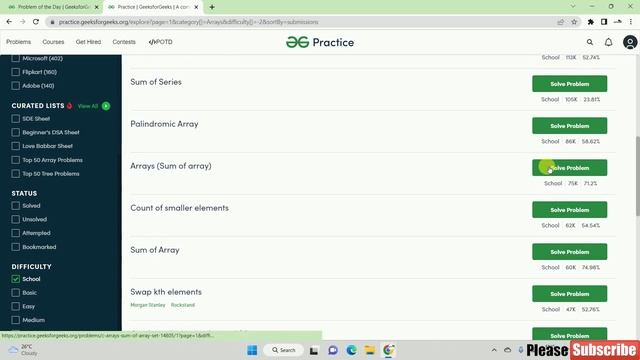 How To Practice Coding In GeeksForGeeks In Telugu|Best Website To Learn Coding In Telugu|studygarag