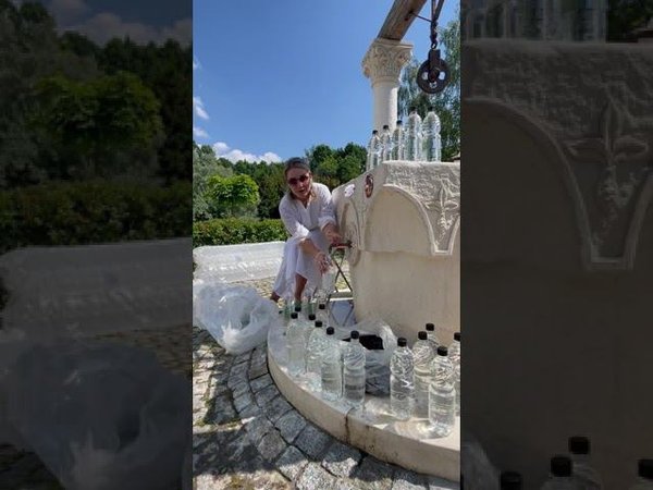Воду из Колодца Самарянки раздали бездомным