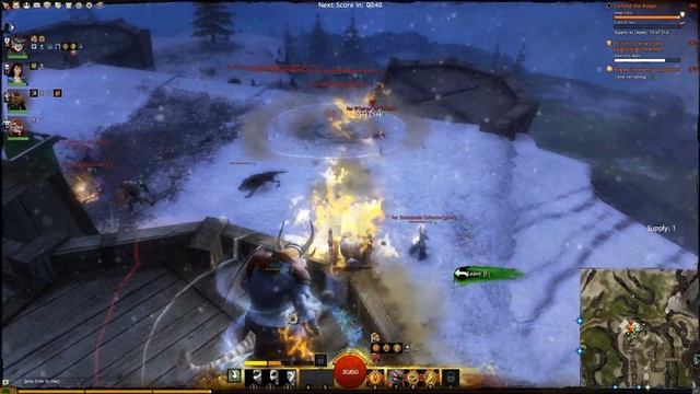 Guild Wars 2 Elements of Storm BWE2 WvWvW смотреть онлайн