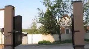 Распашные ворота арочные изготовление установка