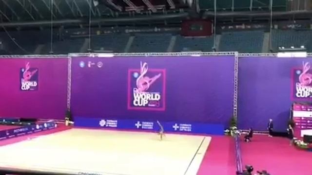 Арина Аверина мяч (квалификация)-Пезаро смотреть онлайн