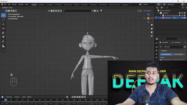 How to fix Bone heat weighting Failed Problem|| Blender 4.0 смотреть онлайн
