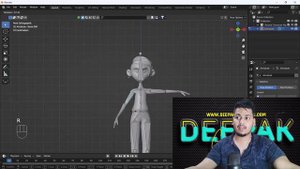 How to fix Bone heat weighting Failed Problem|| Blender 4.0