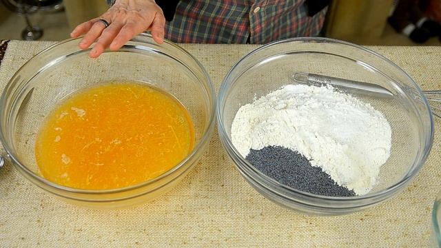 Пирог с апельсином и маком смотреть онлайн