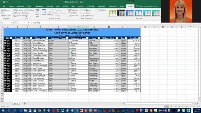 Project 1c Formatting a Table and Adding a Total Row смотреть онлайн