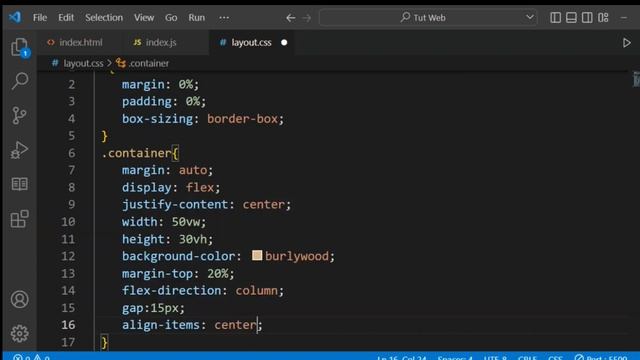 How to make a simple Counter Application using HTML CSS and JavaScript in 5 minutes |  @tutweb532