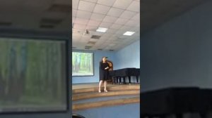 Татьяна Поднебесная , г.Иркутск,  Л. Янковская, сл. М. Сергеева "Любимая Земля"